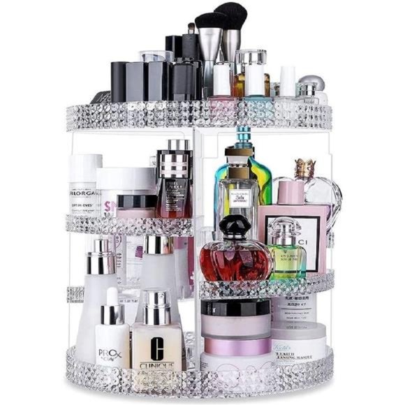 Makeup Organizer 360-Degree Rotating, Adjustable Makeup Storage, 7 Layers Large - Picture 1 of 6